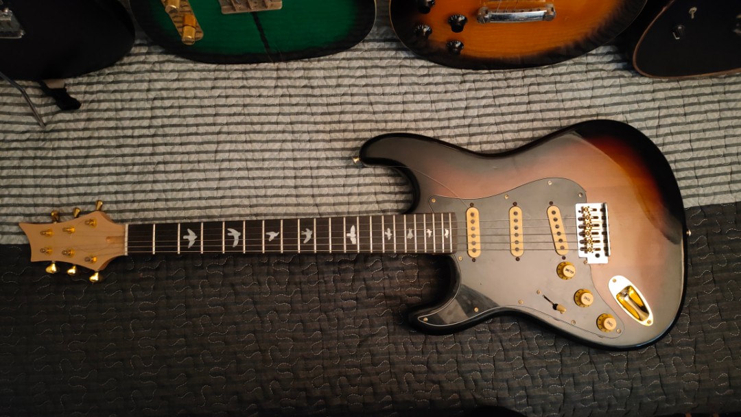 Prs silver sky left handed hotsell