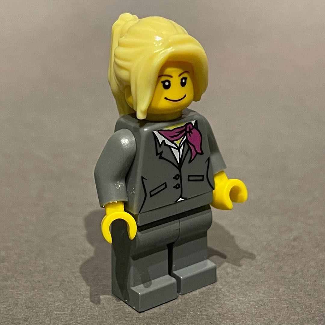 Lego blonde clearance