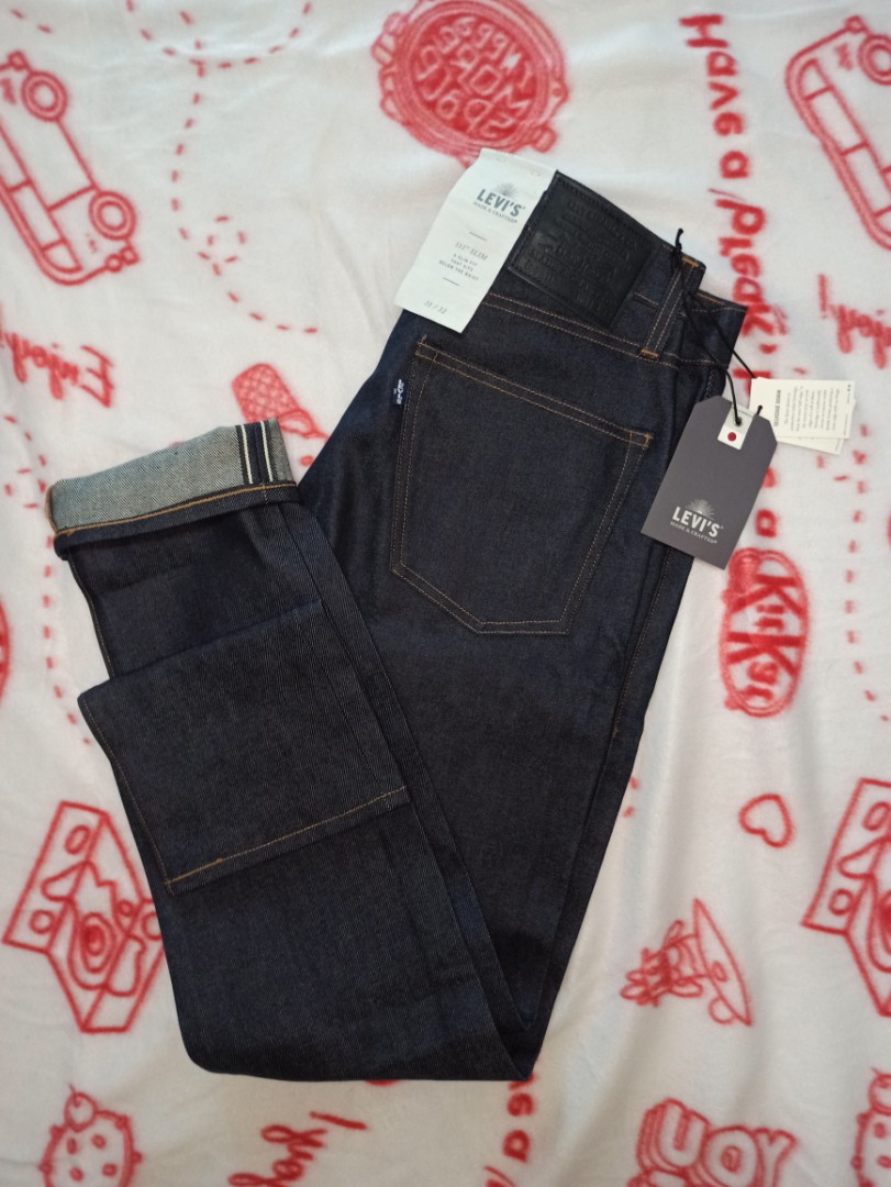 Levis LMC 511 Slim Selvedge Kaihara mill denim, Men's Fashion, Bottoms,  Jeans on Carousell