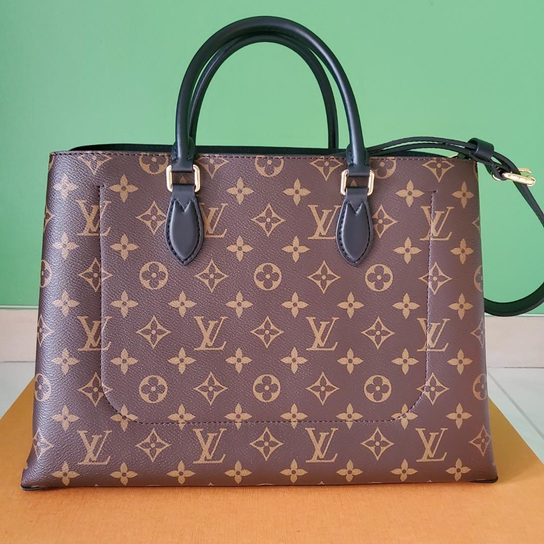 Louis Vuitton Flower Tote Noir Monogram Bag, Luxury, Bags & Wallets on  Carousell