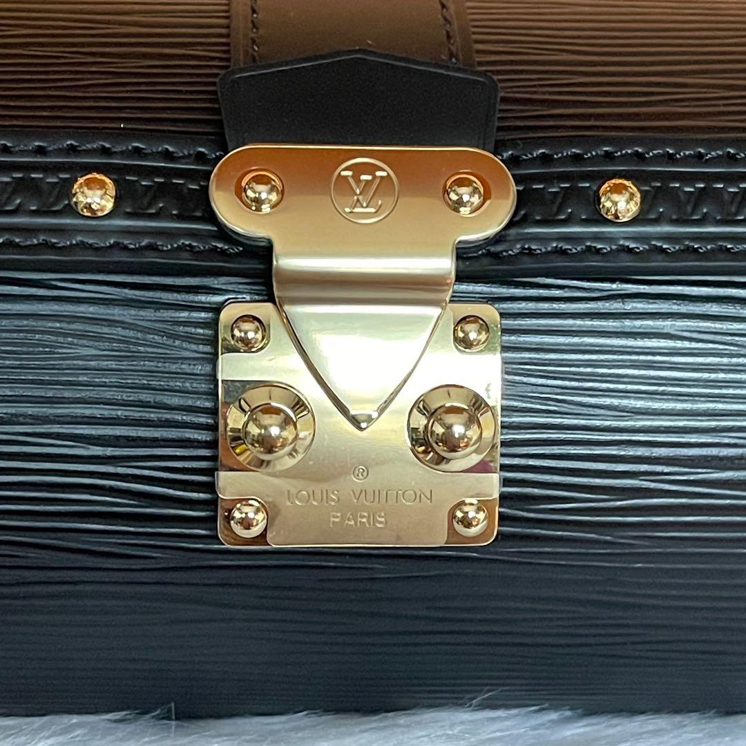 Louis Vuitton Papillon Trunk Epi Black in Epi Leather with Gold