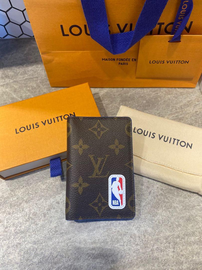LV x NBA 限量老花卡夾LVXNBA POCKET ORGANISER WALLET card holder