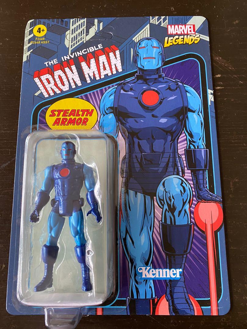 Marvel Legends Retro Kenner 3.75 inch - Stealth Armour Ironman, Hobbies ...
