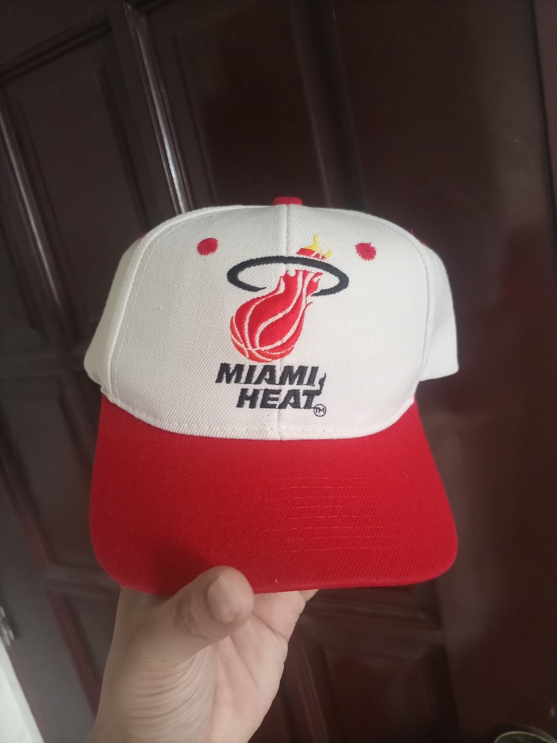 Miami Heat Vintage Cap, Men's Fashion 