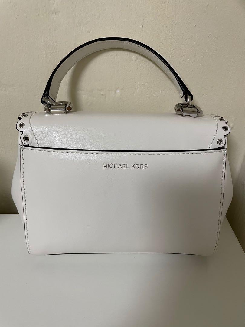 Michael Kors White Purse With Gold Chain Clearance SAVE 39  icarusphotos