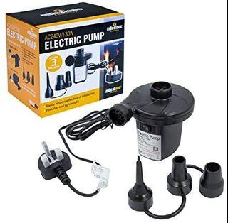 TechShare electric balloon pump,portable dual nozzle electric