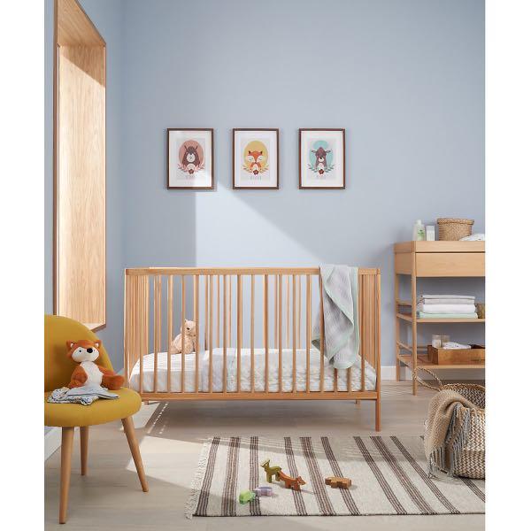 Mothercare Balham Cot (Beech), Babies & Kids, Baby Nursery & Kids