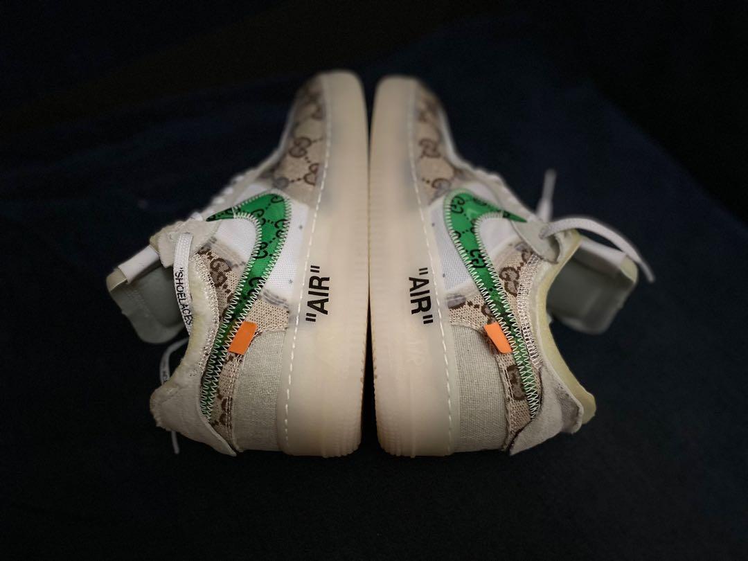 Nike silver shop x gucci