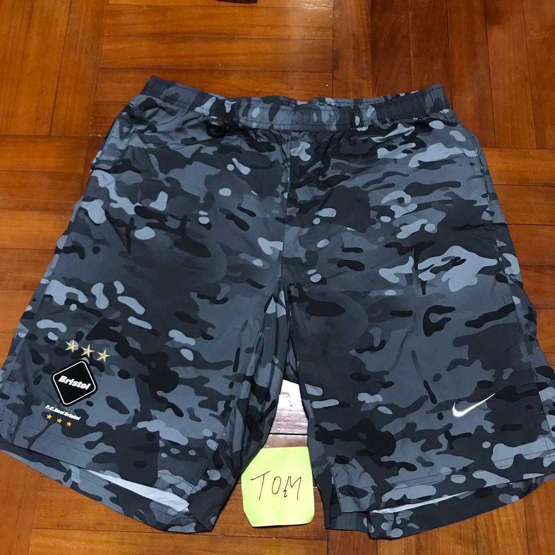 Nike FcrB camo shorts, 男裝, 褲＆半截裙, 短褲- Carousell