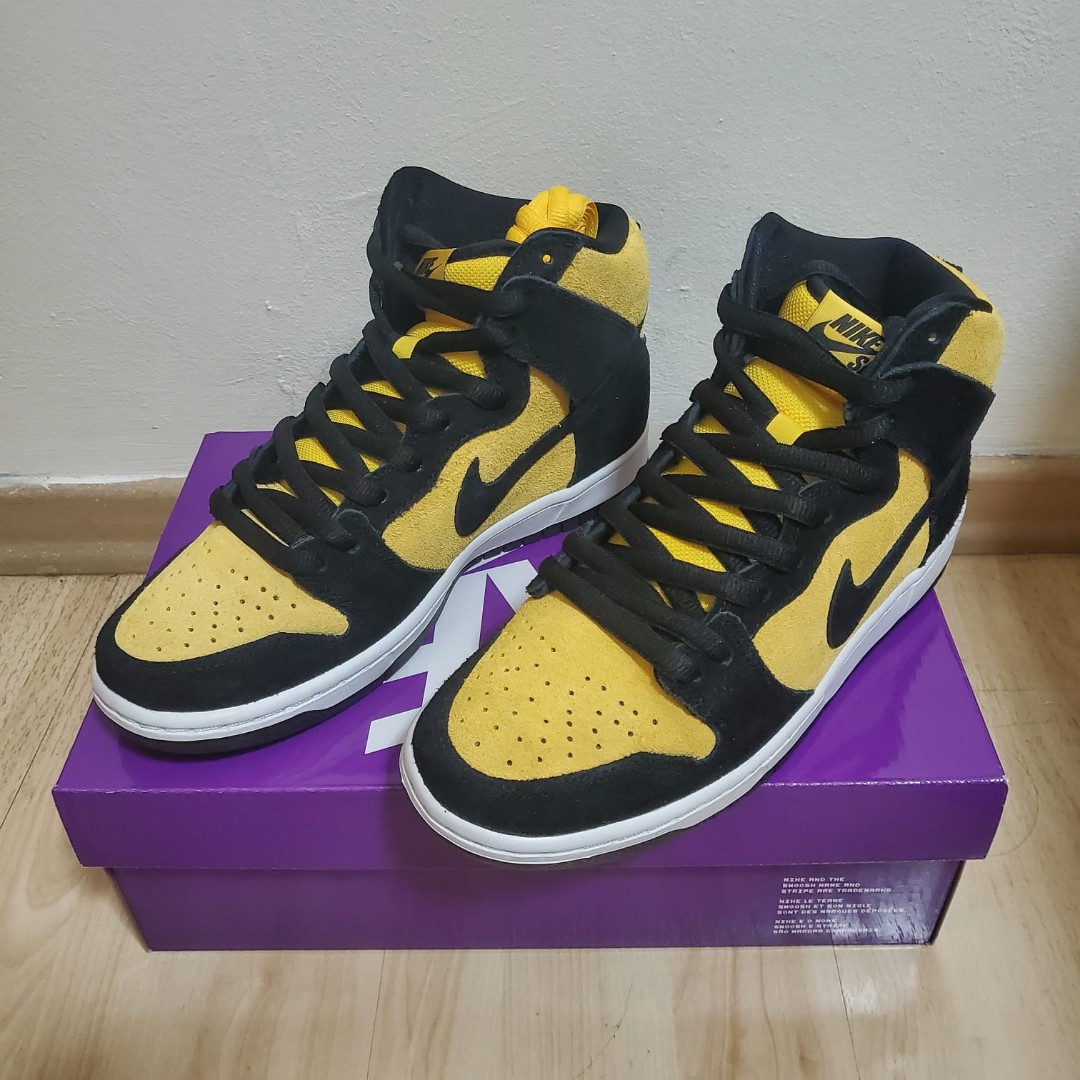 dunk high golden rod