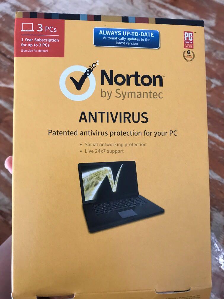 Norton Antivirus, Computers & Tech, Parts & Accessories ...