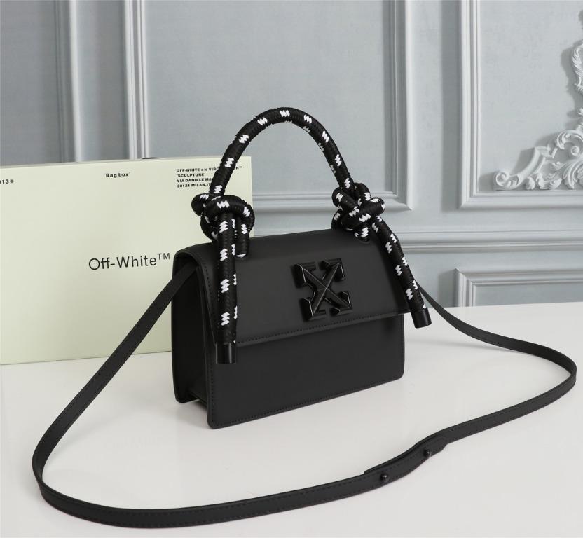 Off-white gummy jitney bag, Luxury, Bags & Wallets on Carousell