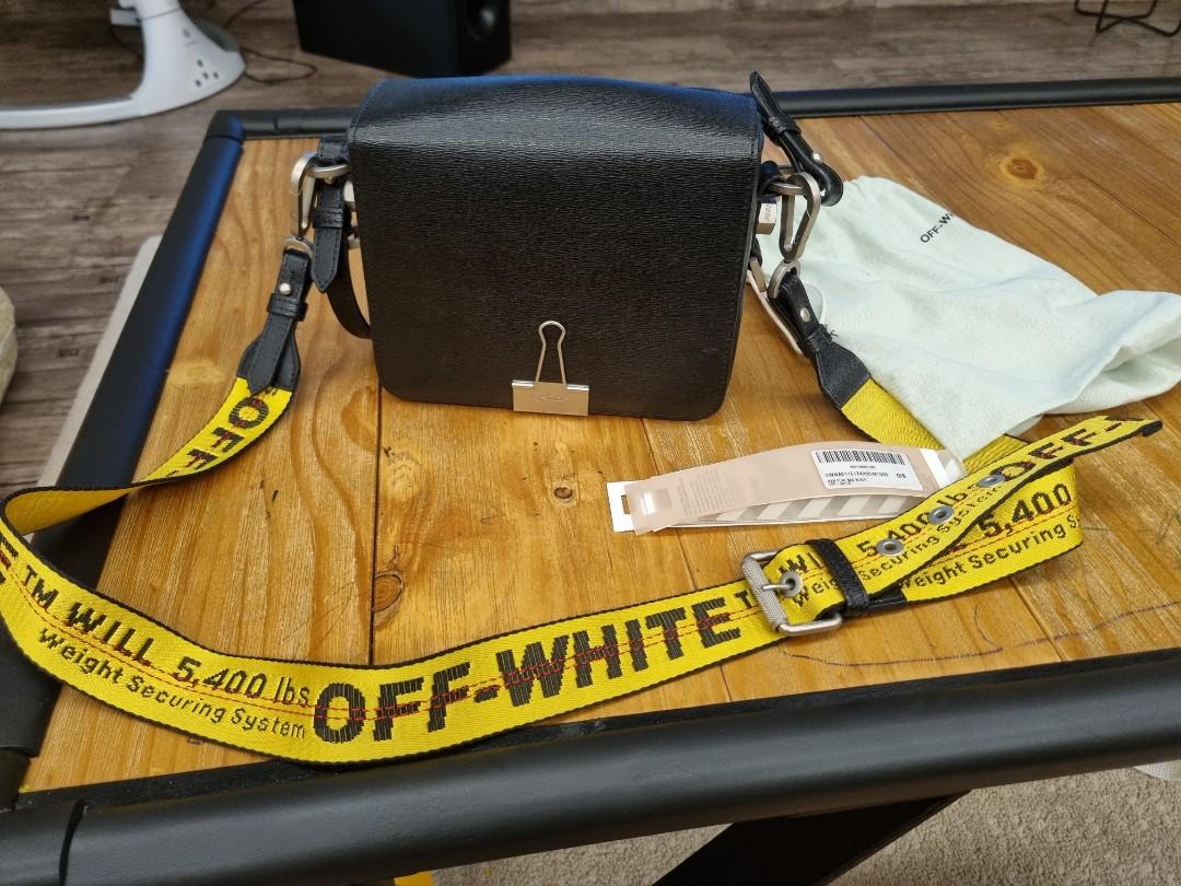 Off white paperclip bag best sale