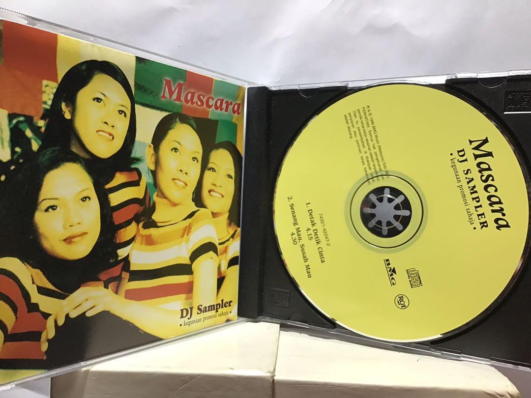 ORIGINAL 1996 PRESS Mascara OOP BMG PROMO CD SINGLE Anubis 90s 