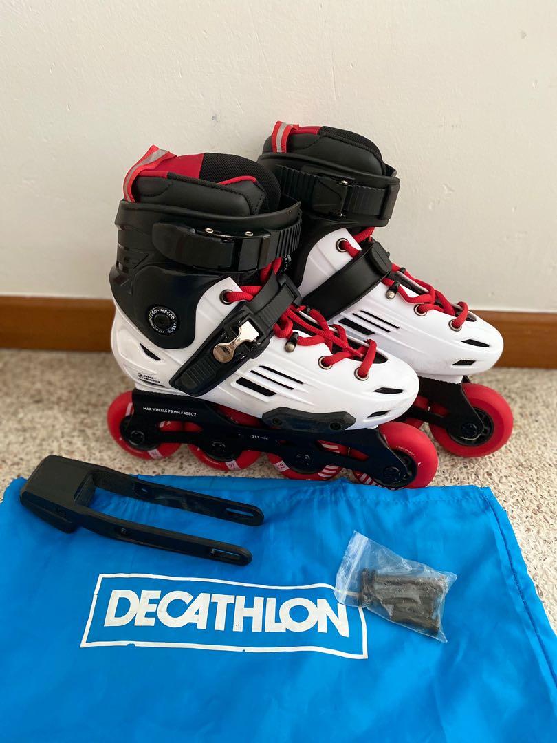 Oxelo Mf500 Freeskates Inline Skate Urban Skate Sports Equipment Sports Games Skates Rollerblades Scooters On Carousell