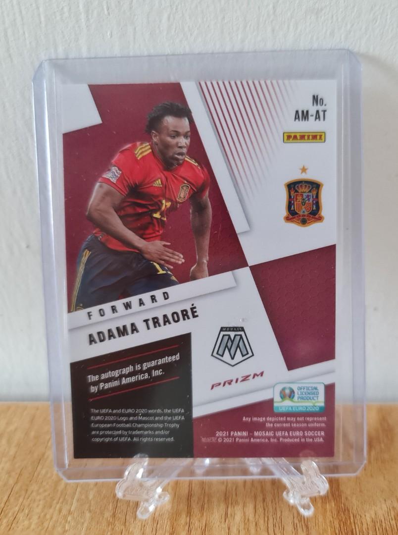 HWC Trading – Autografo Stampato Adama Traore – Formato A4 Con Cornice Nera, Per Collezionisti