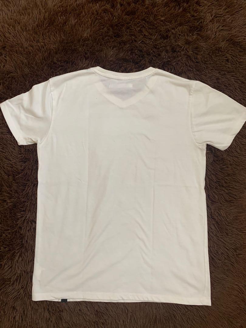 penshoppe plain white shirt