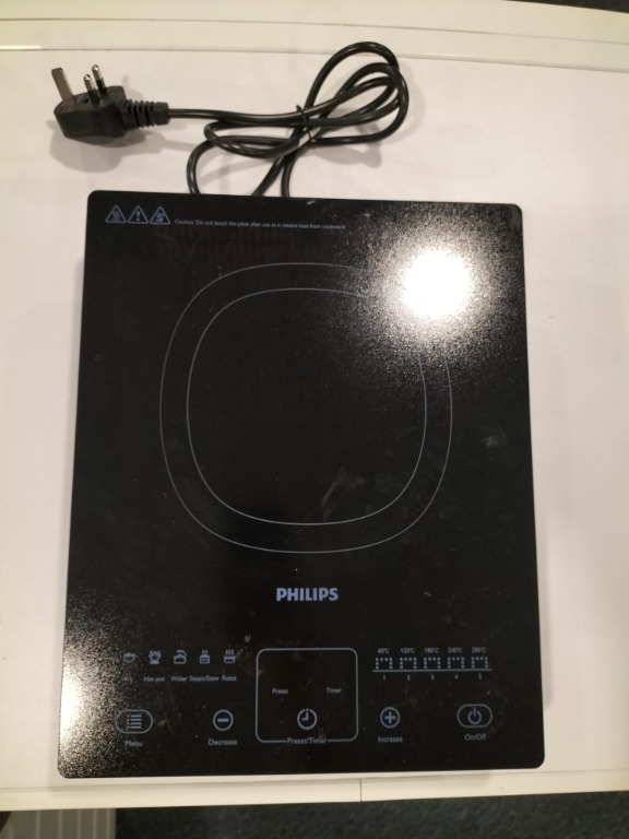 PHILIPS HD4911 VIVA COLLECTION INDUCTION COOKER (2100W), TV & Home Appliances, Kitchen