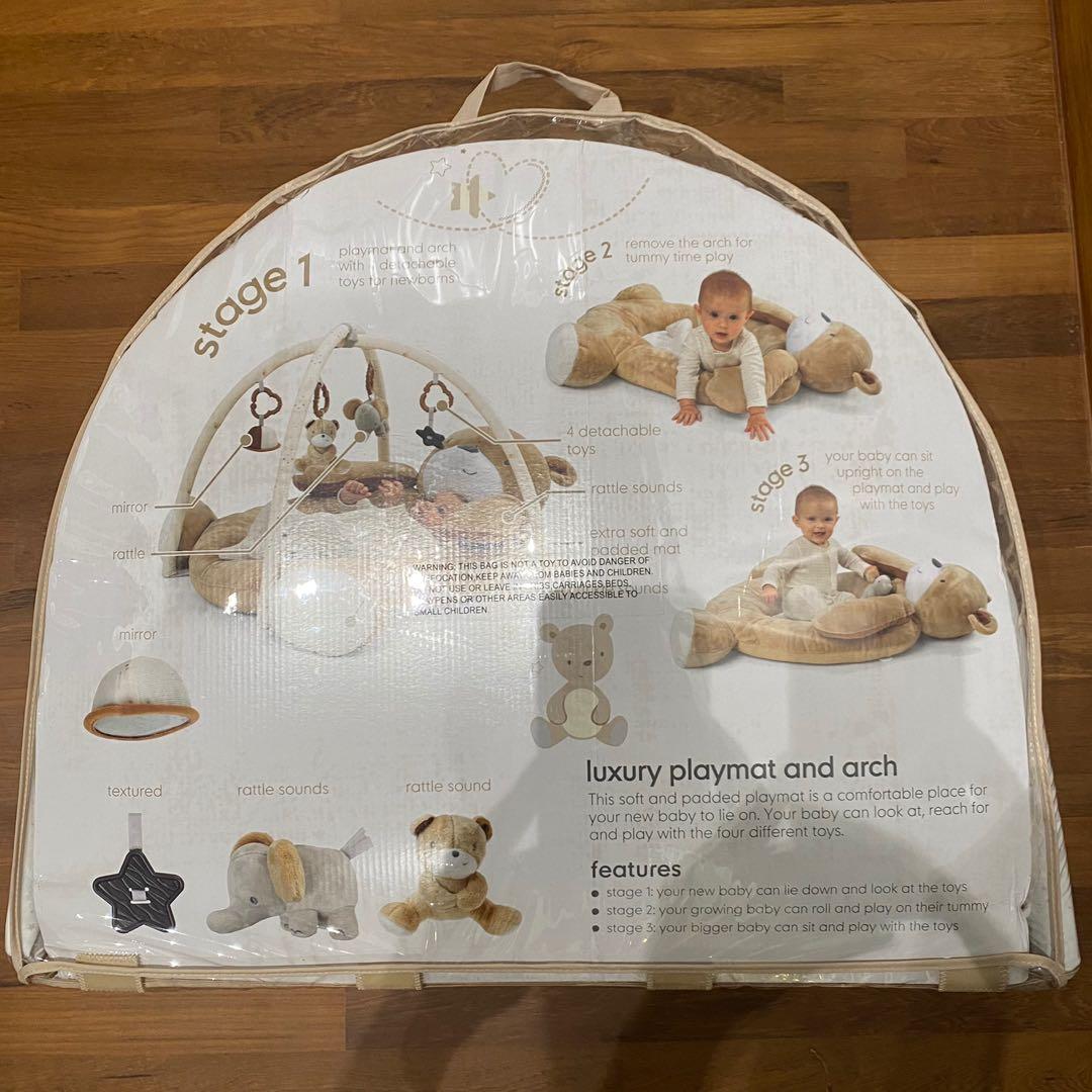 Playmat Gym Mothercare Luxury Bear, Babies & Kids, Infant Playtime on