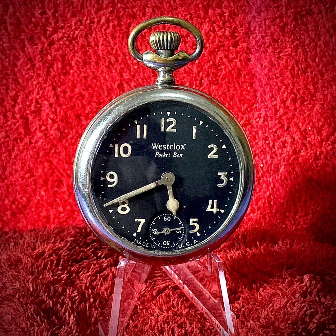 Westclox zobo pocket 2025 watch