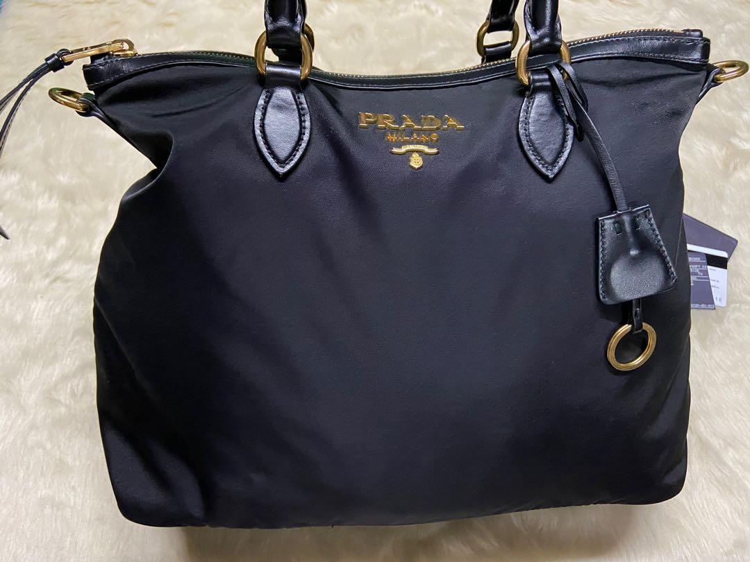Prada Tessuto 1BC060 Nylon Bag, Luxury, Bags & Wallets on Carousell