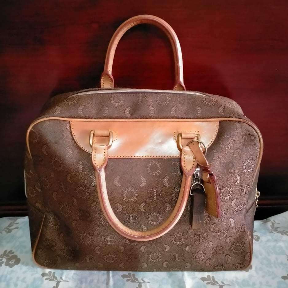 El portal 2025 leather messenger bag