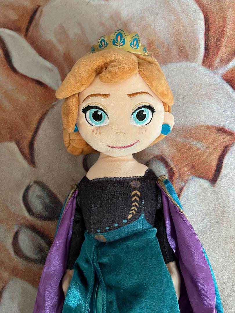 Anna frozen deals plush doll