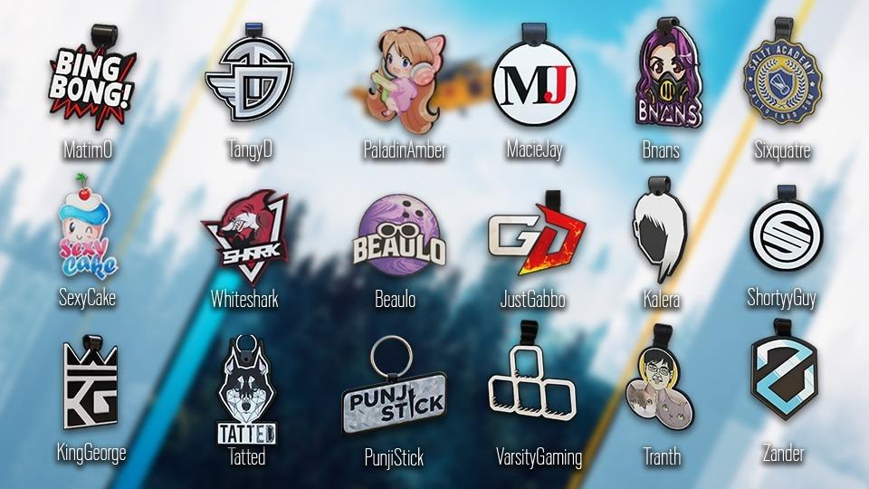 R6 彩虹六號 Rainbow Six Siege twitch streamer charm, 電子遊戲, 遊戲機配件, 遊戲禮物卡及帳戶 ...