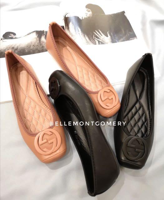 READY STOCK] GUCCI flat shoes, Women's Fashion, Footwear, Loafers on  Carousell