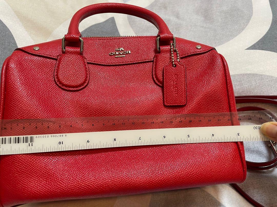 Red coach handbags sale hotsell