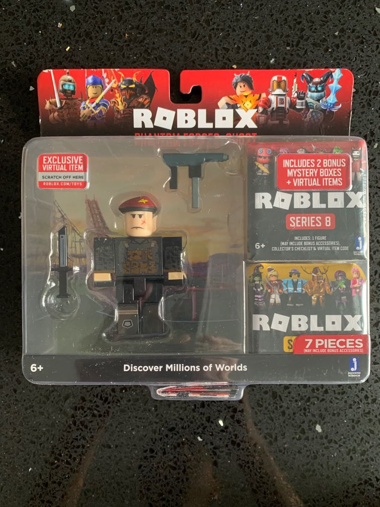 Roblox Phantom Forces Ghost Figure NEW Sealed RARE 3 Toy Mix