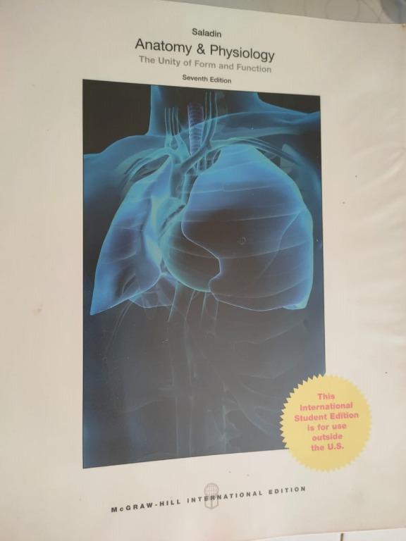 Saladin Anatomy Physiology Textbooks On Carousell