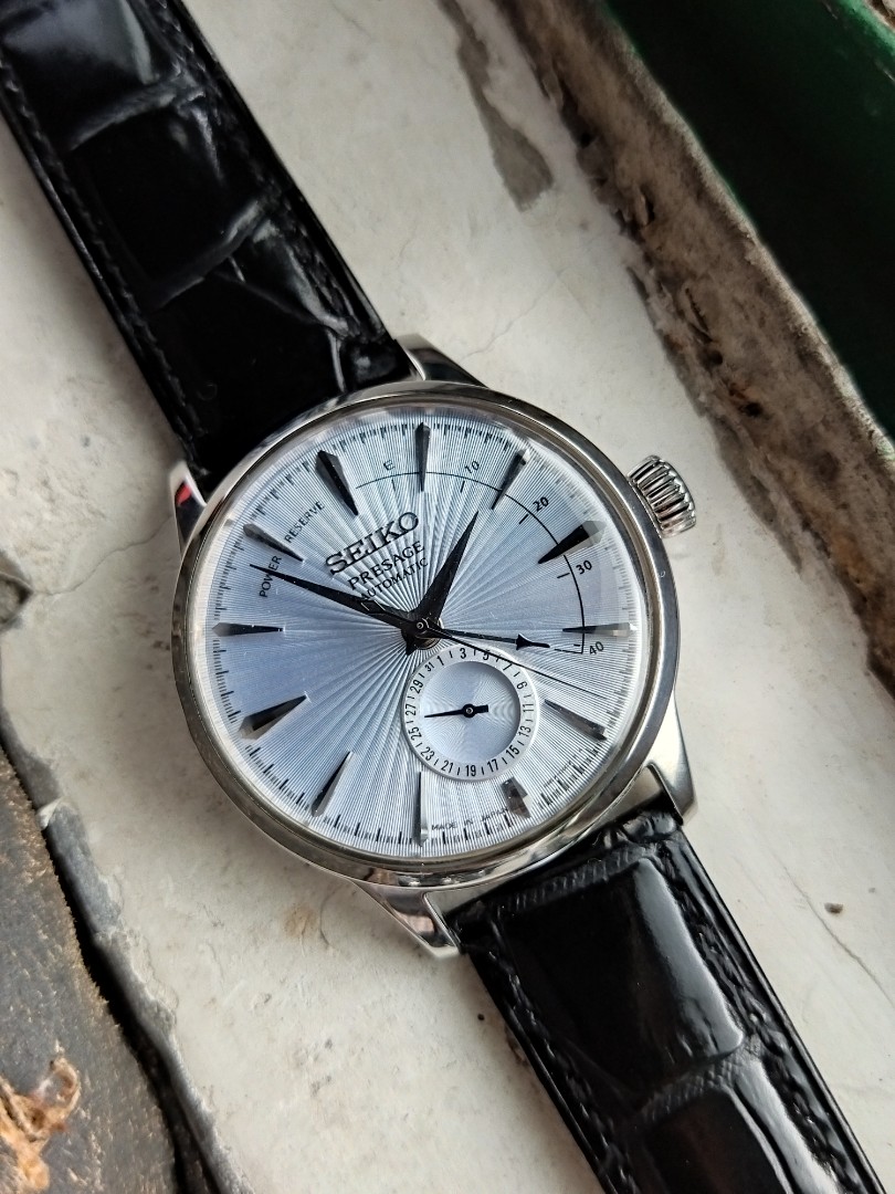Seiko presage ice blue cocktail time best sale
