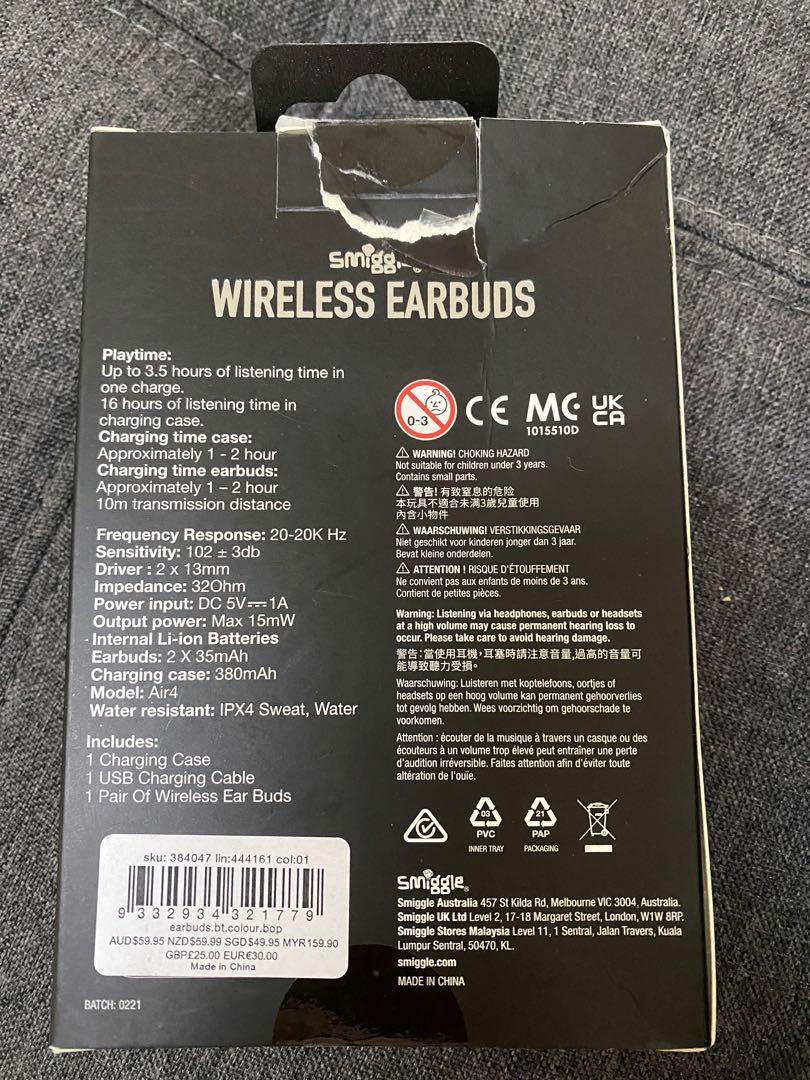 Smiggle bluetooth on sale headphones instructions