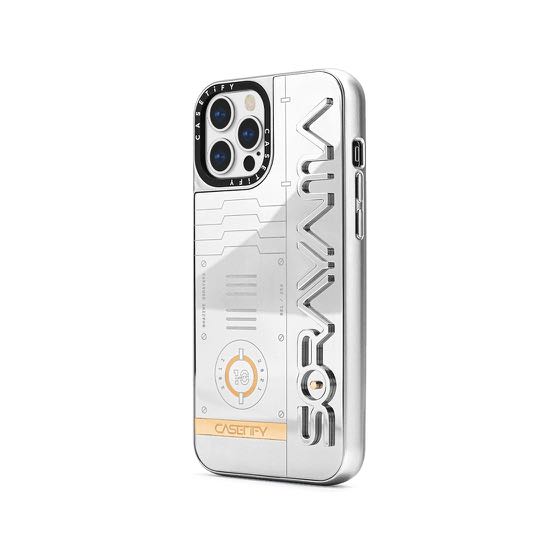 SORAYAMA x CASETiFY 十週年別注版iPhone 12 pro 不鏽鋼手機殼, 手提