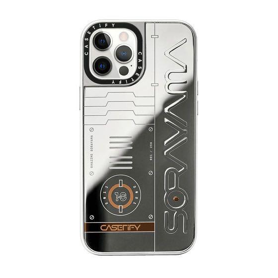 SORAYAMA x CASETiFY 十週年別注版iPhone 12 pro 不鏽鋼手機殼, 手提