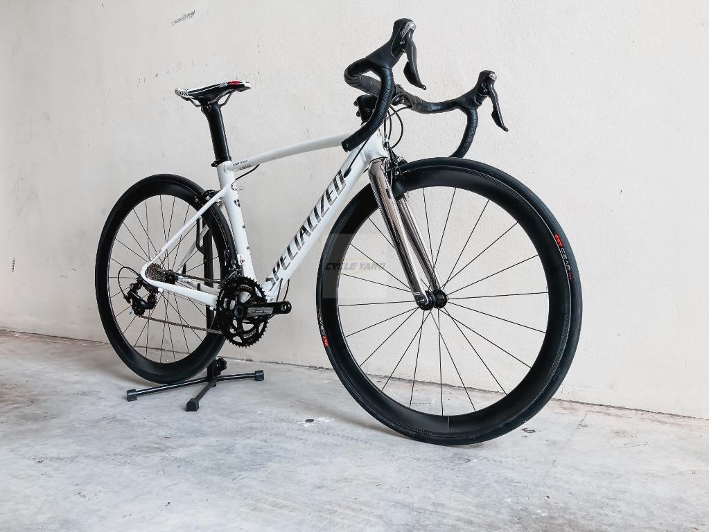 Specialized Allez Sprint White Chrome Size 49 Shimano 105