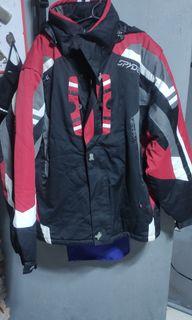 Spyder motorcycle bike jacket  hood 
authentic