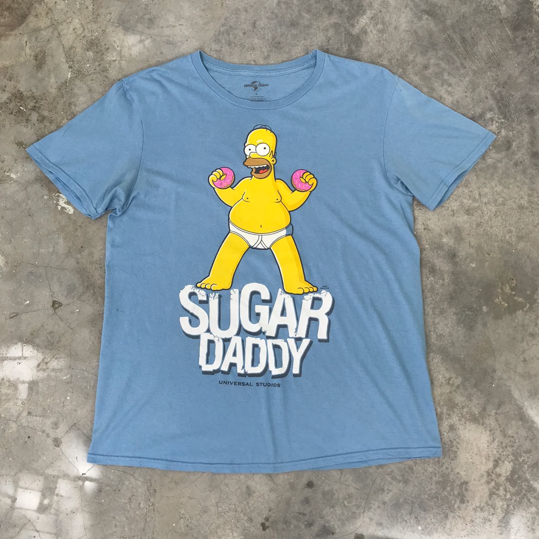 Sugar daddy simpsons shirt clearance