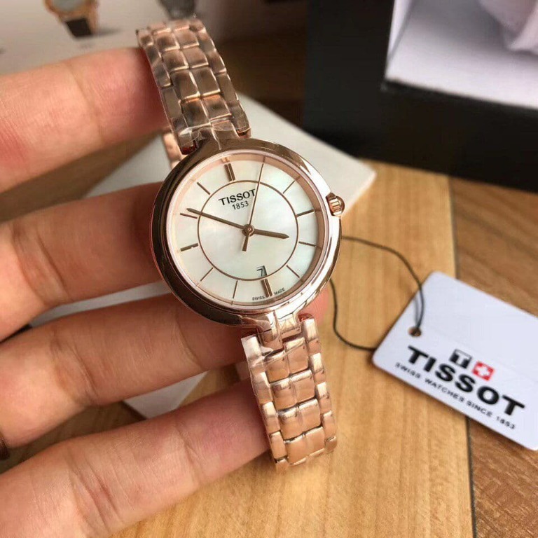 Tissot flamingo mother of pearl cheap