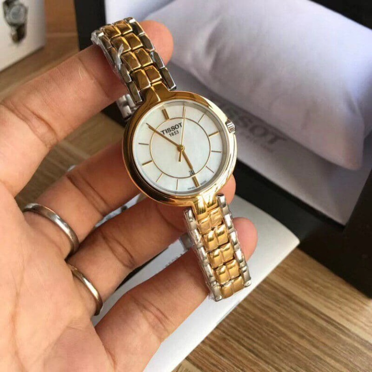 Tissot flamingo mother hot sale of pearl