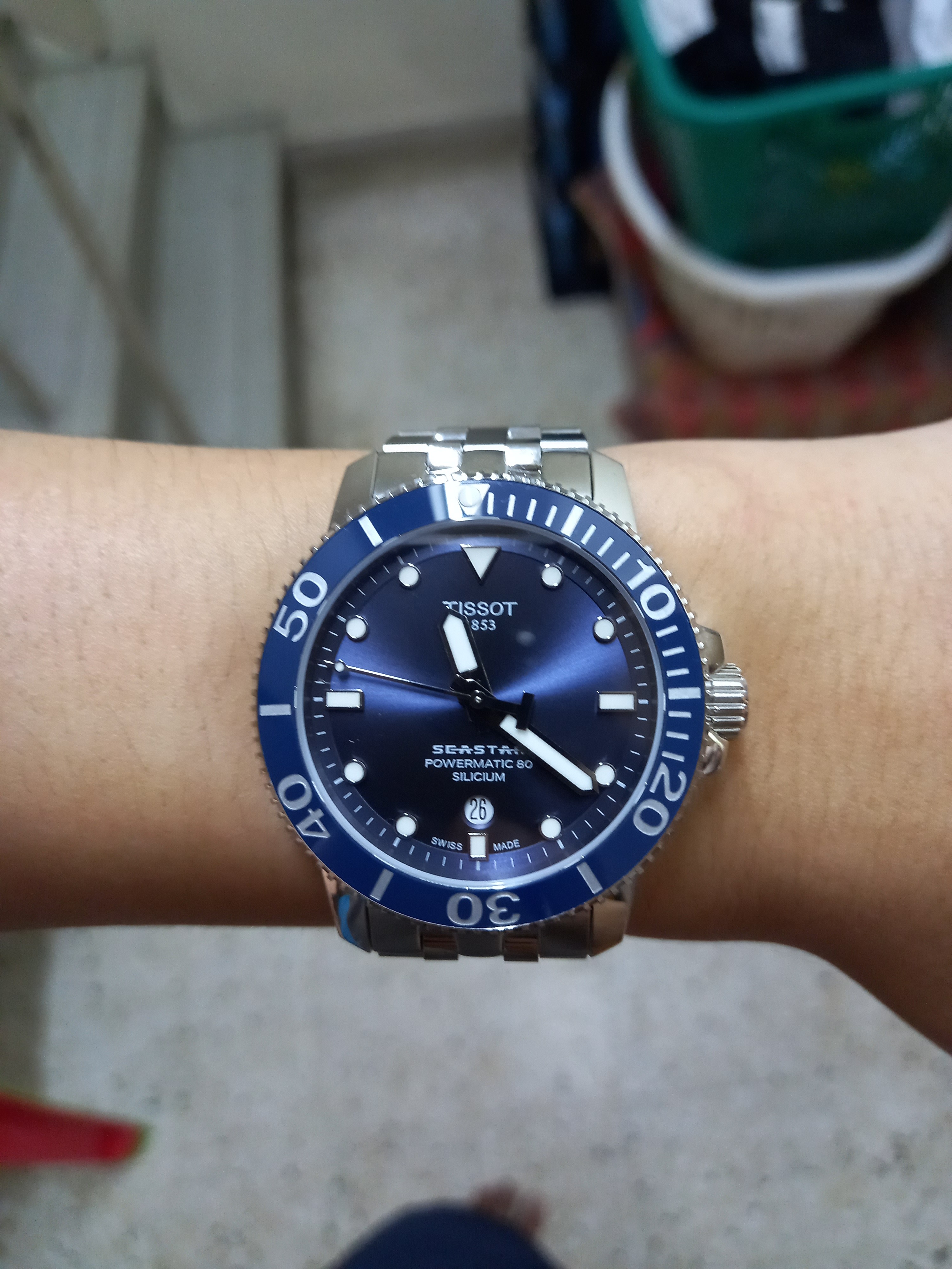 Tissot seastar 1000 silicium