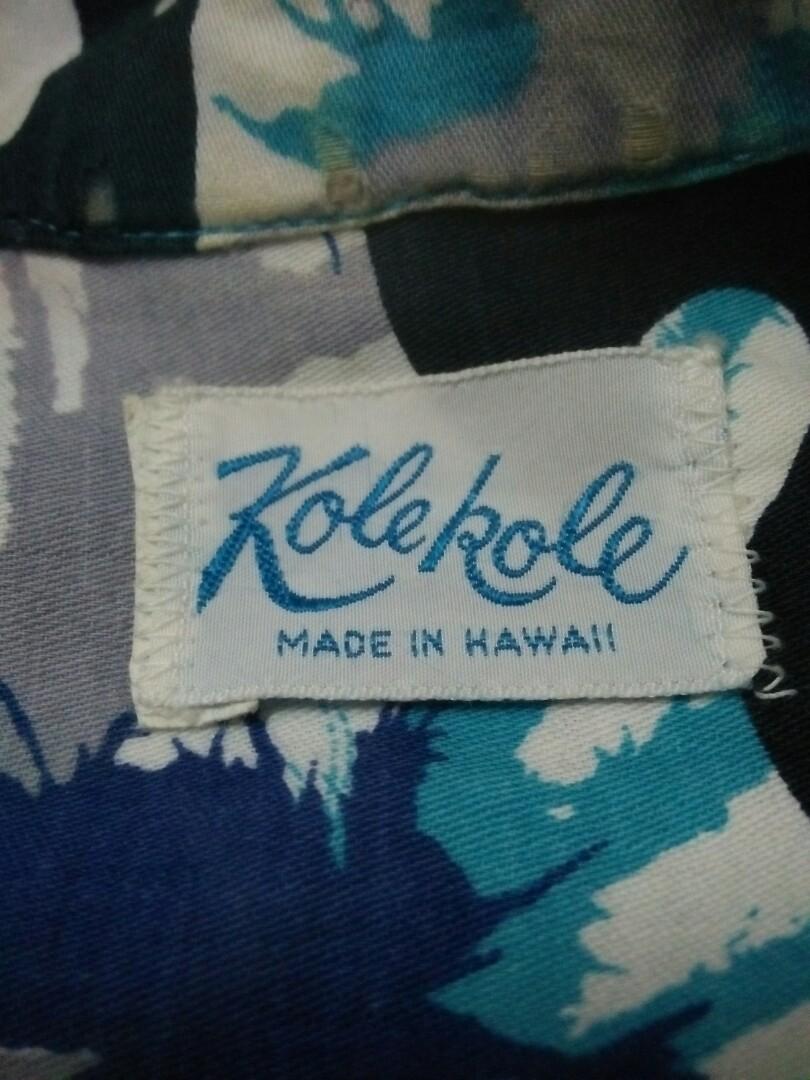 1960s Kolekole Vintage Aloha Shirt