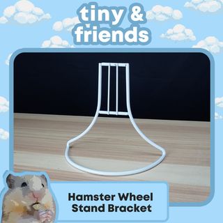 Hamster wheel with stand sales