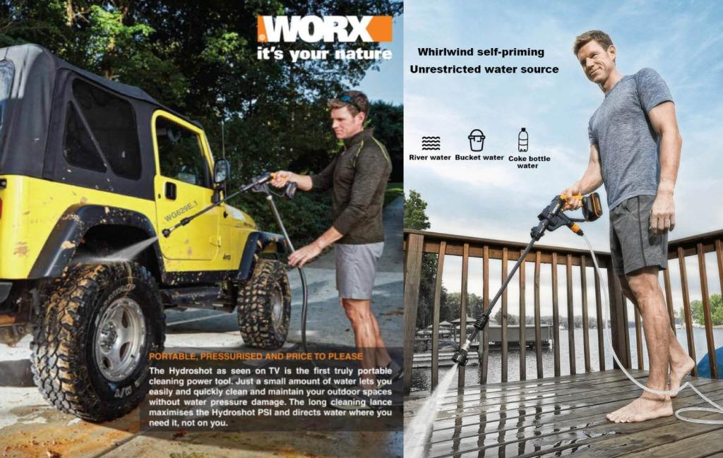 Worx water jet sales