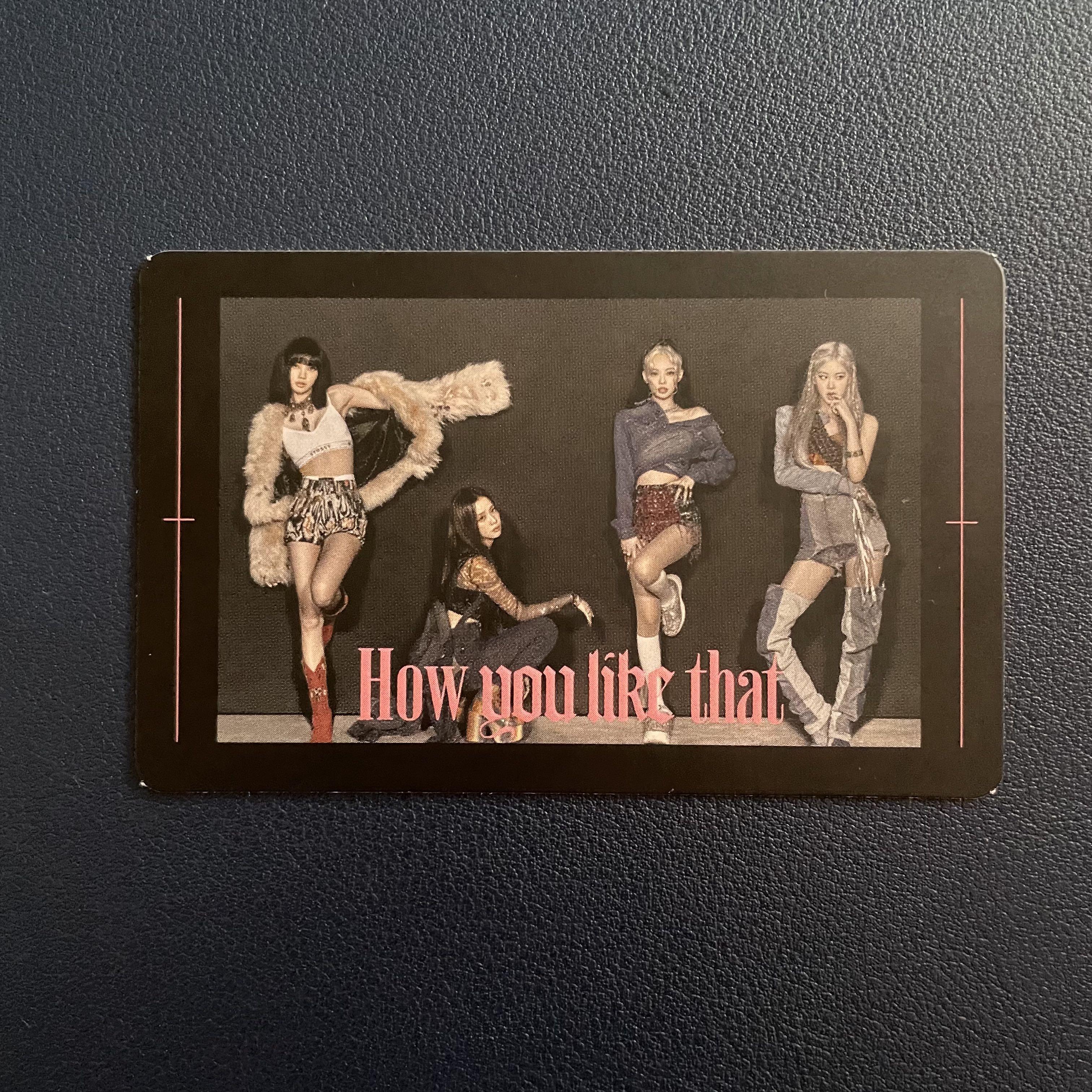 WTS Blackpink how you like that hylt vibe gift card, Hobbies ...