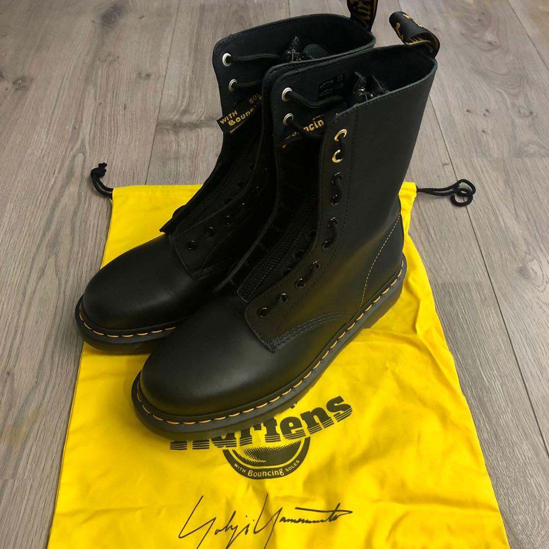 100%NEW✨Yohji Yamamoto x Dr Martens 1490 Limited Edition Zip