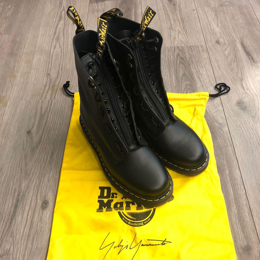 100%NEW✨Yohji Yamamoto x Dr Martens 1490 Limited Edition Zip