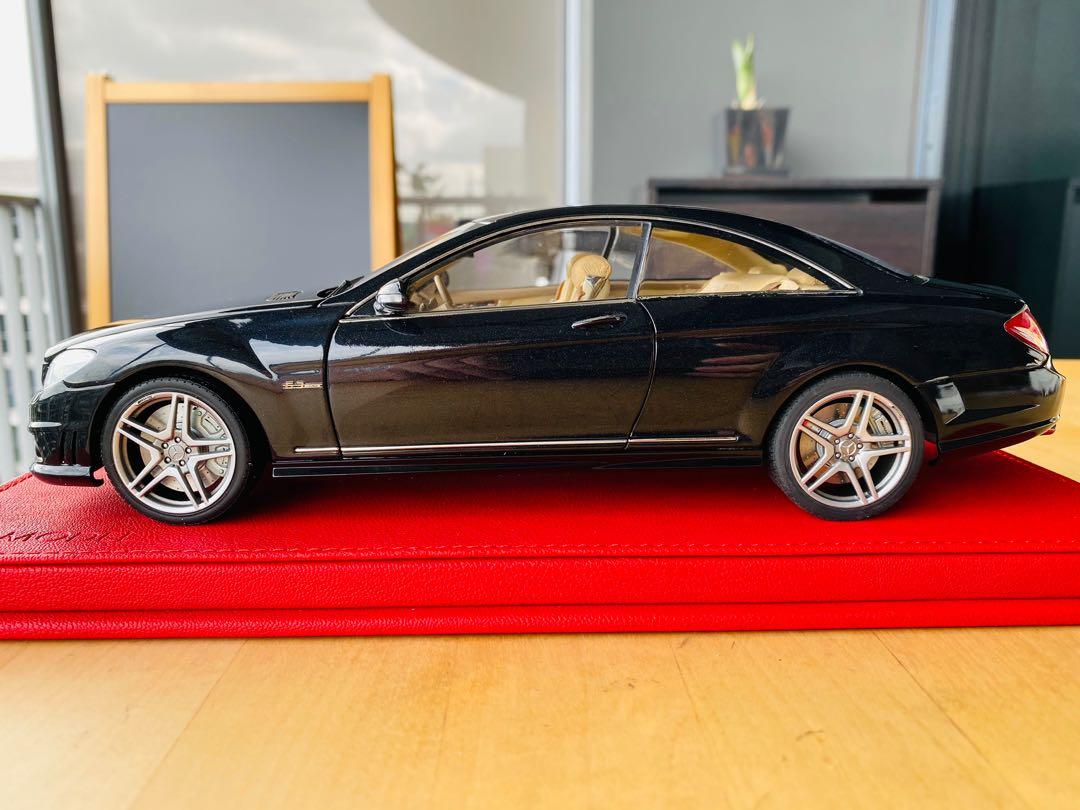 1/18 AUTOart Mercedes-Benz CL63 AMG in Black, Hobbies & Toys, Toys