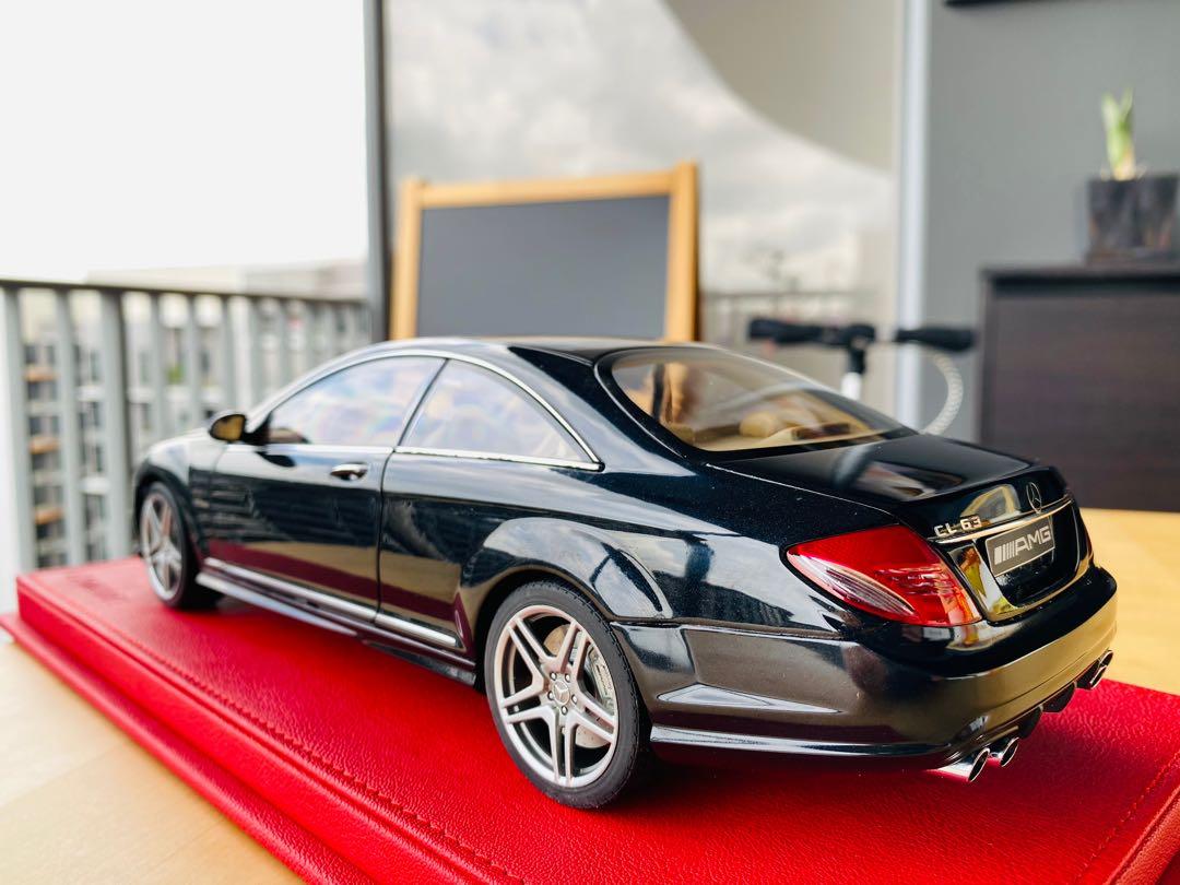 ミニカー Autoart 1/18 Mercedes Benz CL 1/18 AUTOart Mercedes-Benz CL63 AMG in Black, Hobbies & Toys, Toys